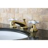 Kingston Brass KS4462PX 8" Widespread Bathroom Faucet, Polished Brass KS4462PX